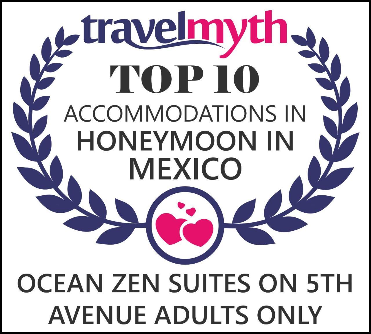 Ocean Zen Suites On 5Th Avenue - Adults Only プレヤデルカーメン エクステリア 写真