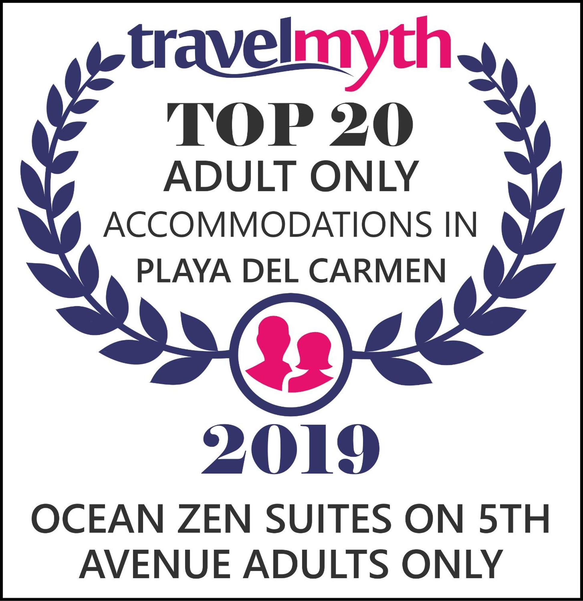 Ocean Zen Suites On 5Th Avenue - Adults Only プレヤデルカーメン エクステリア 写真
